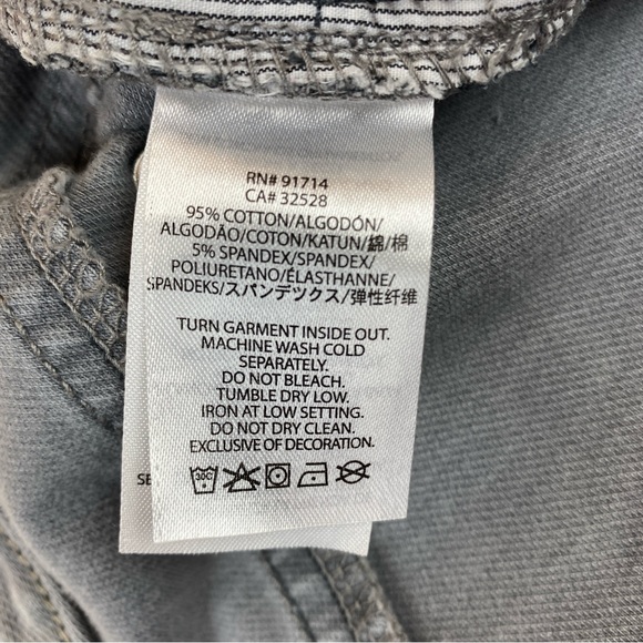 A/X Armani Exchange Gray Jeans Size 6 - Picture 9 of 14